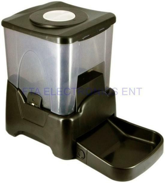 DIY Automatic Dog Feeder With Timer
 Automatic Dry Food Portion Control Dog Cat Pet