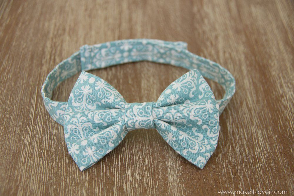 DIY Baby Bow Tie
 How to Make a DIY Patterned Bow Tie for Kids