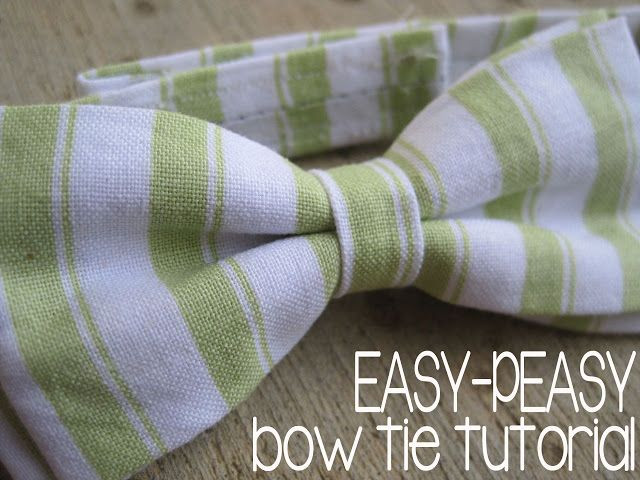 DIY Baby Bow Tie
 baby toddler bow tie tutorial
