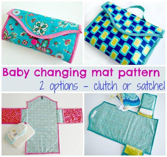 DIY Baby Changing Pad
 Craftdrawer Crafts How to Make a Portable Baby Changing Mat