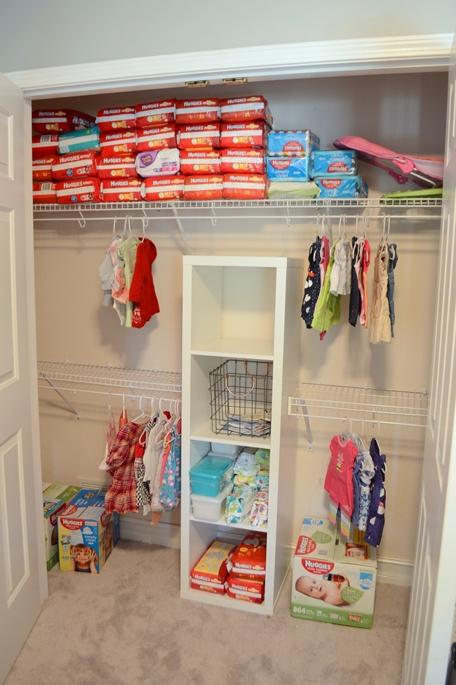 DIY Baby Closet
 DIY Nursery Closet Organization