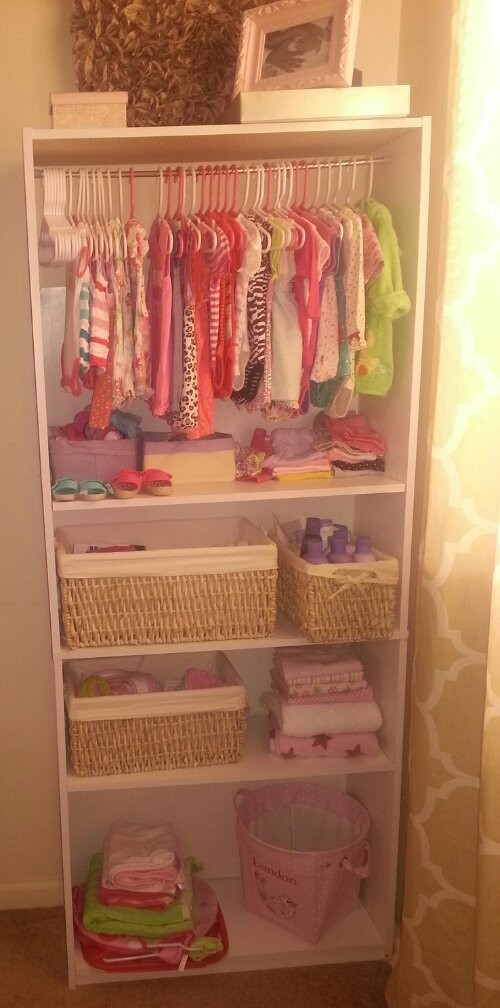 DIY Baby Closet
 DIY Mama Bookshelf to Baby Armoire