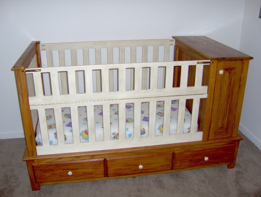 Diy Baby Crib Ideas
 interior Efficacious DIY Baby Crib for Young Couple