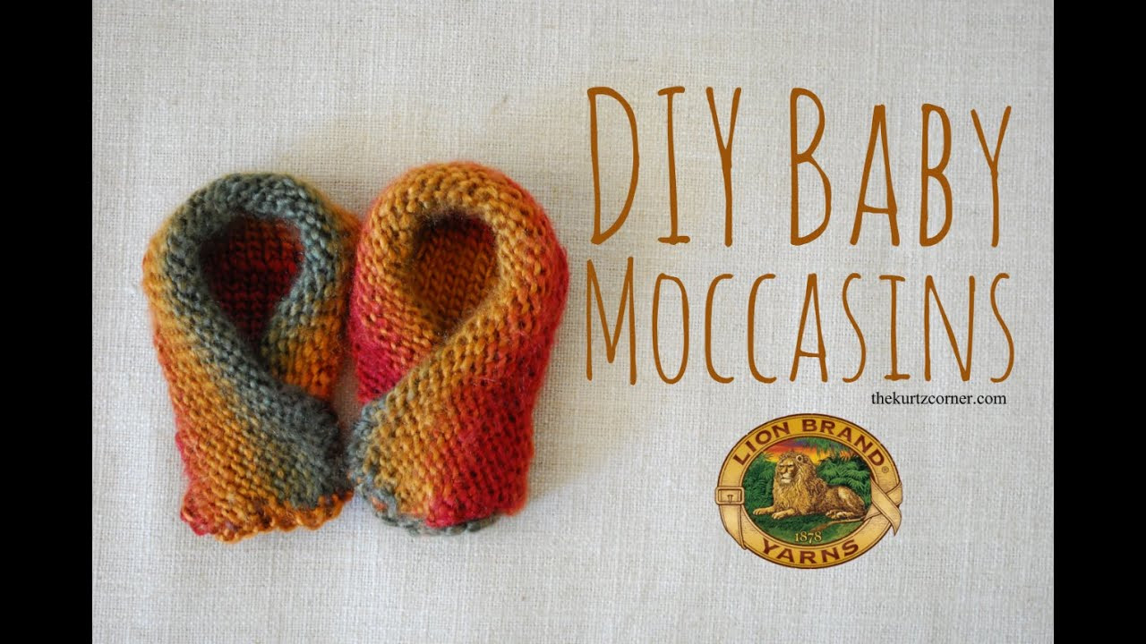 DIY Baby Moccasins
 DIY Baby Moccasins Martha Stewart Knit & Weave Loom Kit