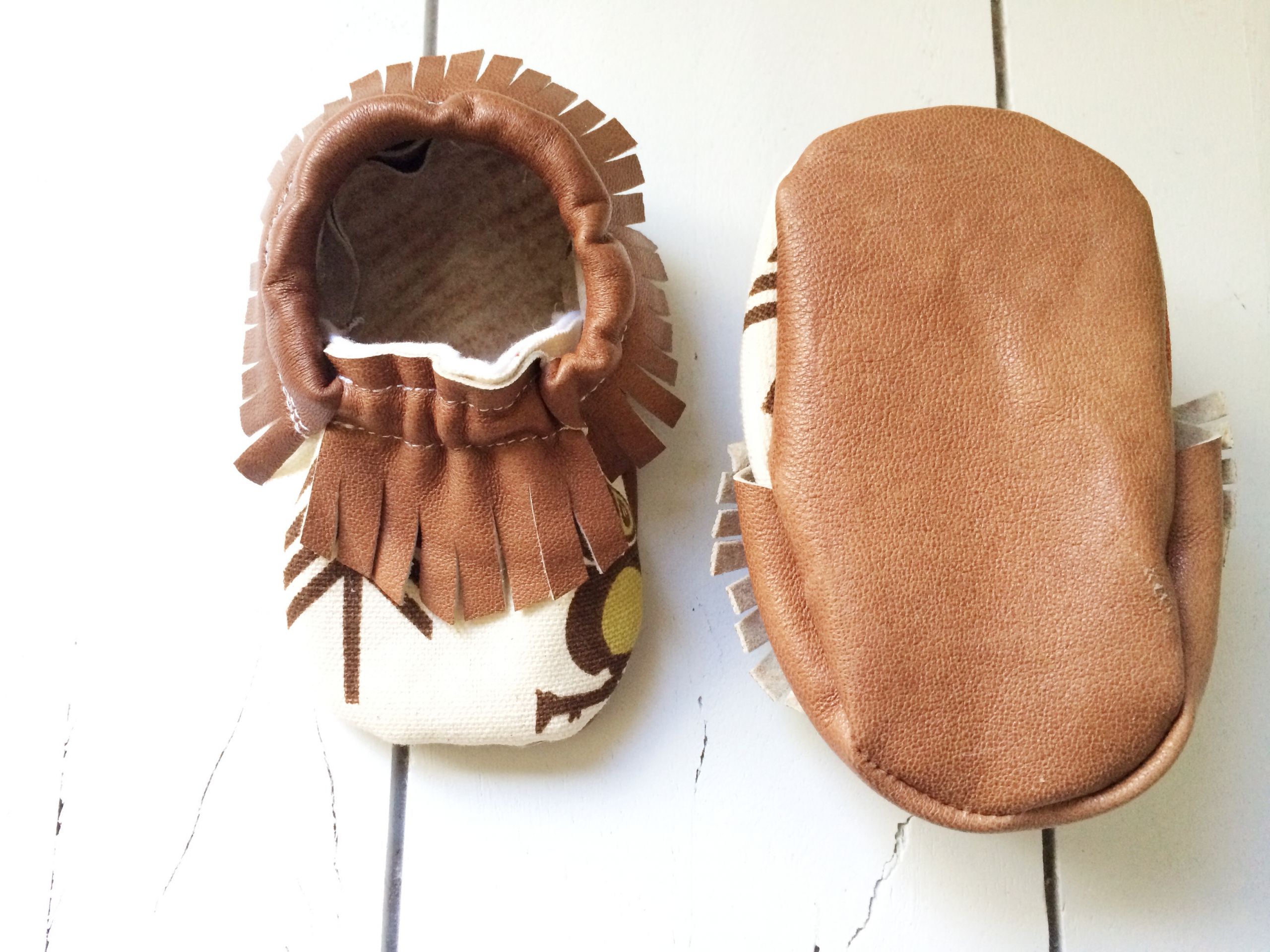 DIY Baby Moccasins
 25 Adorable & Easy to Make Baby Accessories