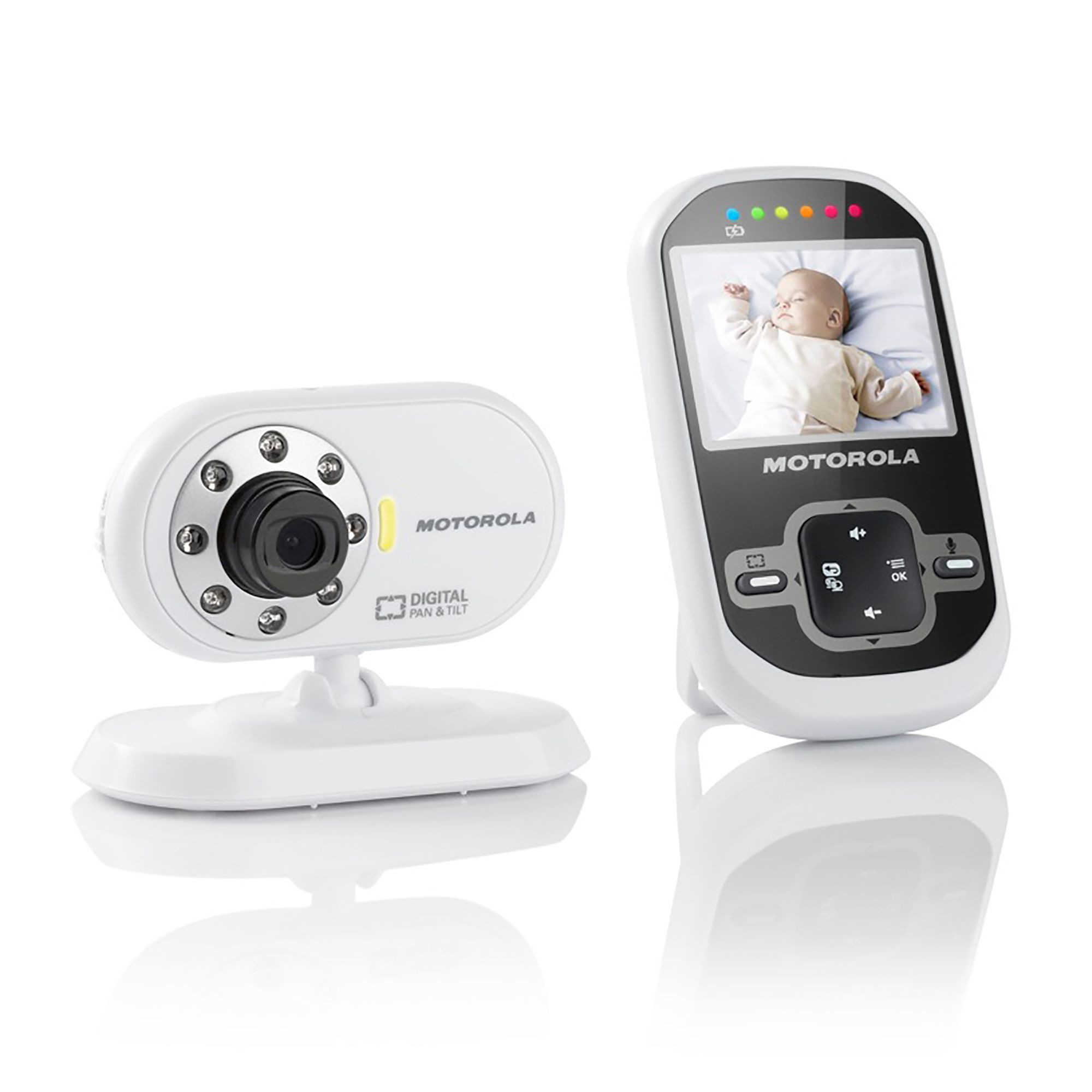 DIY Baby Monitor
 Motorola White & Black Video Baby Monitor MBP26