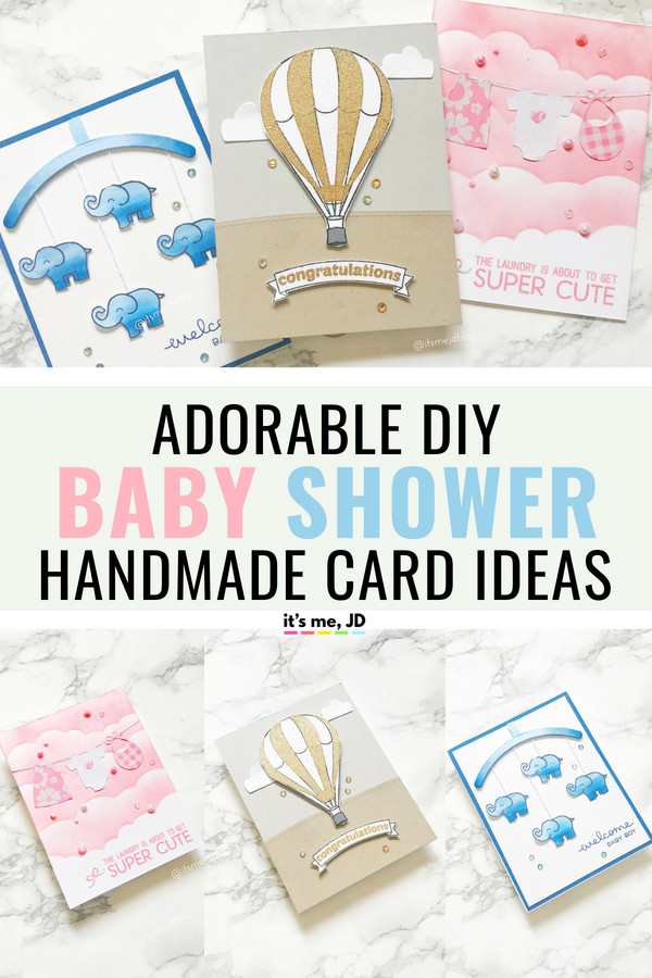 Diy Baby Shower Cards
 3 Adorable DIY Baby Shower Card Ideas That Anyone Can Do