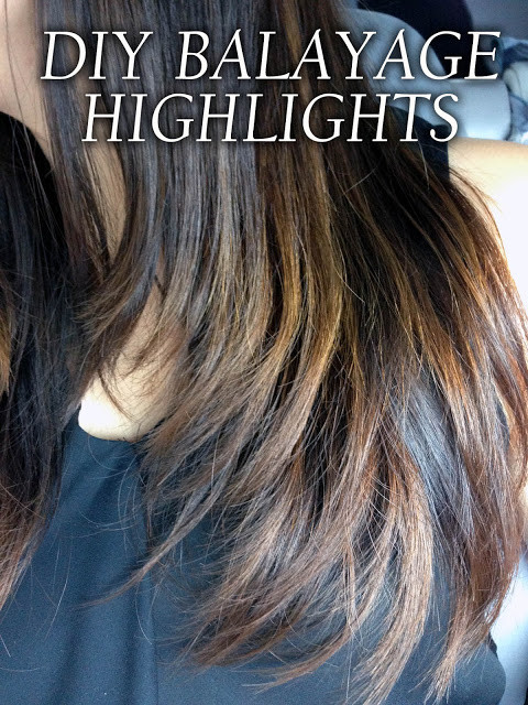 DIY Balayage On Dark Brown Hair
 MrsMommyHolic DIY Balayage Highlights