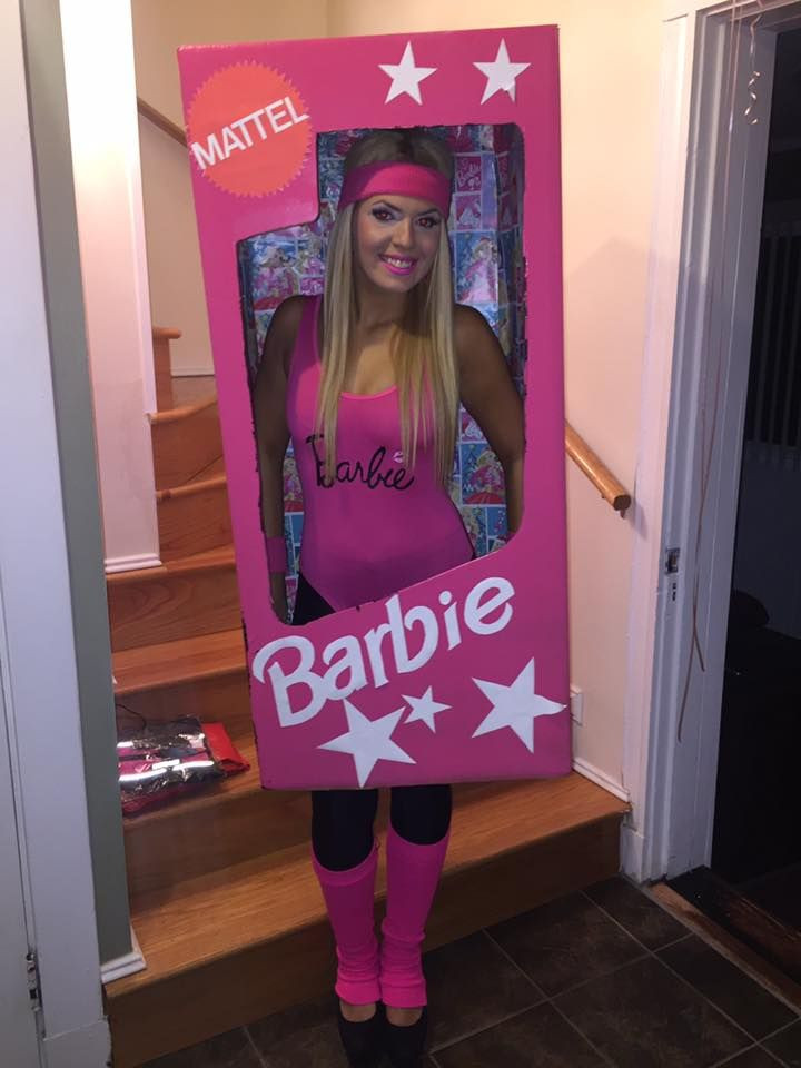 DIY Barbie Costumes For Adults
 Workout Barbie Halloween costume Halloween