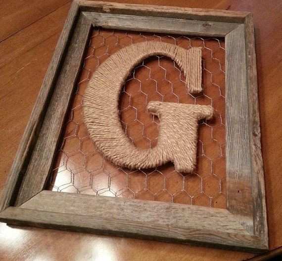 DIY Barnwood Picture Frame
 Rustic Barnwood Frame with Twine Initial finally have an