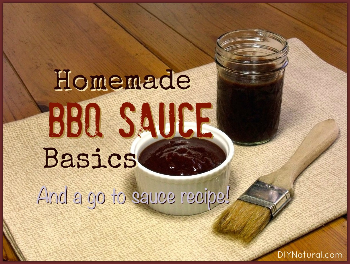 Diy Bbq Sauce
 Homemade BBQ Sauce All The Basics and A Great Recipe