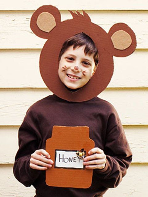 DIY Bear Costume
 Image result for bear costume face paint