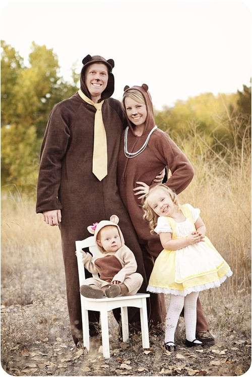DIY Bear Costume
 15 Creative Family Costume Ideas