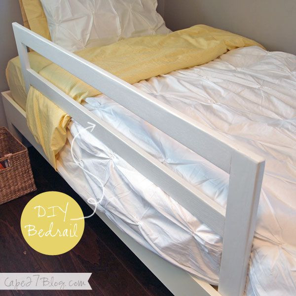 DIY Bed Rail For Toddler
 Zoey s Never Before Seen Bedroom