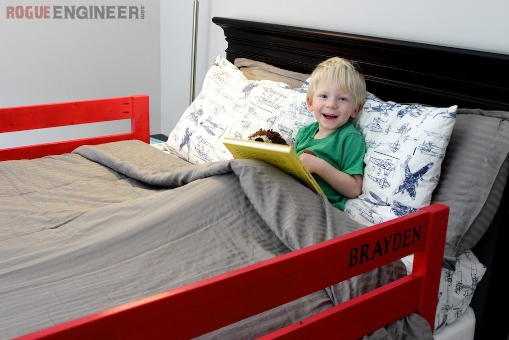 DIY Bed Rails For Toddler
 Toddler Bed Rails · How To Make A Bed · Home DIY on Cut