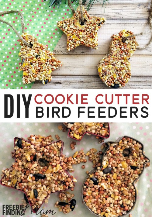 Diy Bird Feeders For Kids
 Homemade Bird Feeders Cookie Cutter Bird Feeders