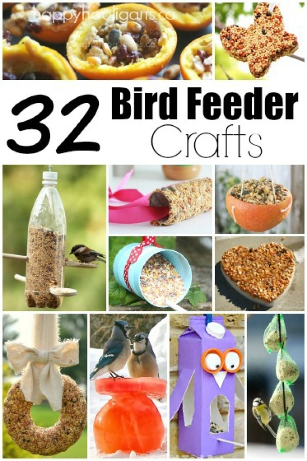Diy Bird Feeders For Kids
 32 DIY Bird Feeder Crafts – Home and Garden