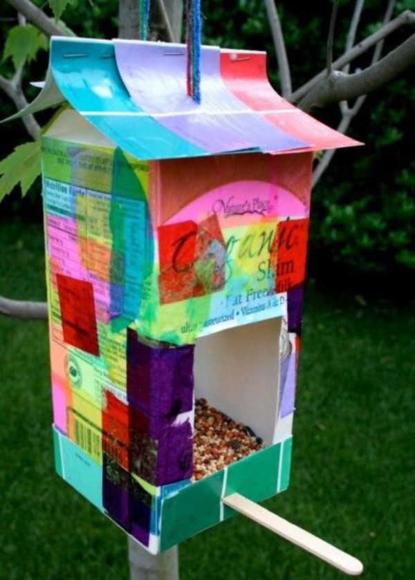Diy Bird Feeders For Kids
 25 DIY Bird Feeder Ideas For Kids Bored Art