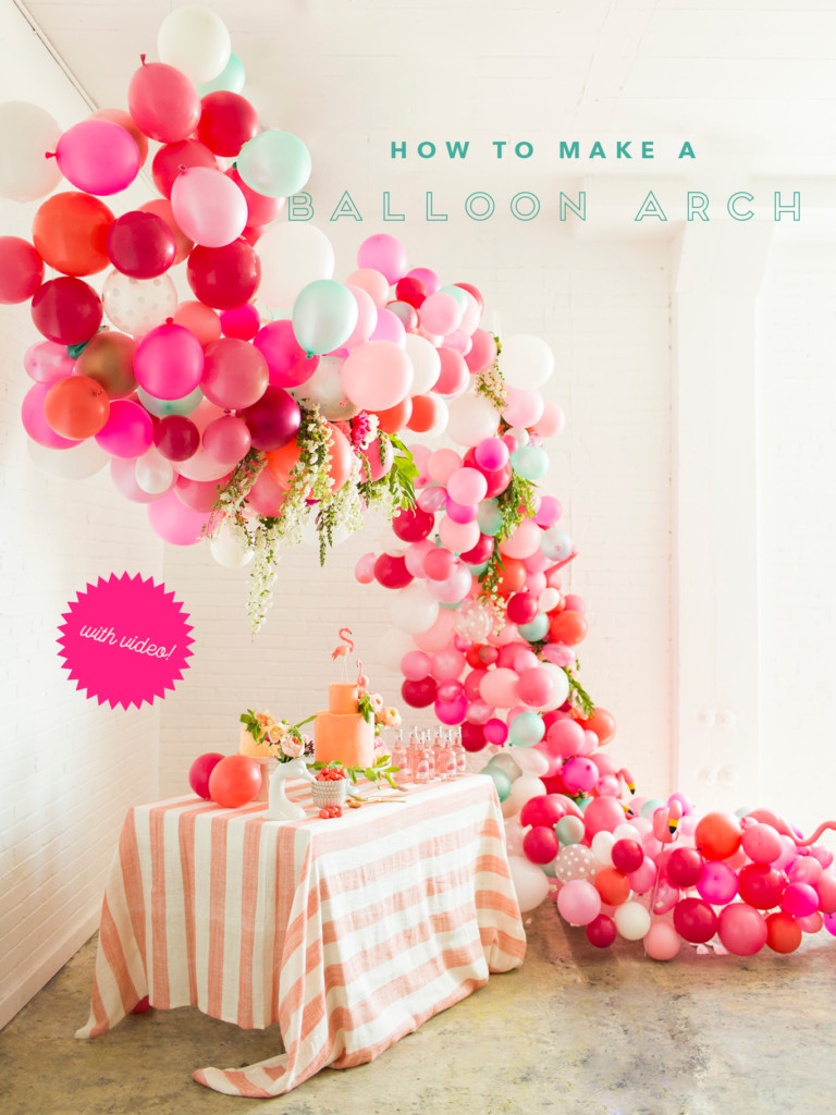 Diy Birthday Party
 16 Balloon Garland Party Ideas Pretty My Party Party Ideas