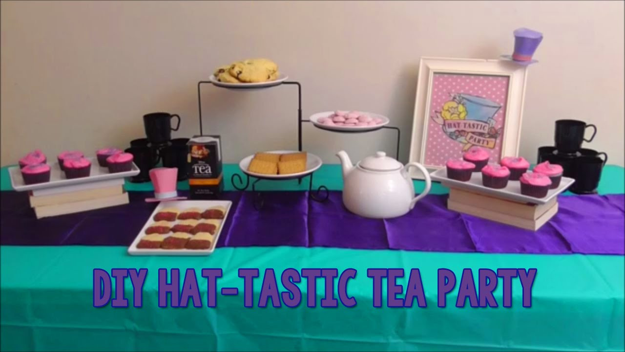 Diy Birthday Party
 DIY Ever After High Inspired Hat tastic Tea Party