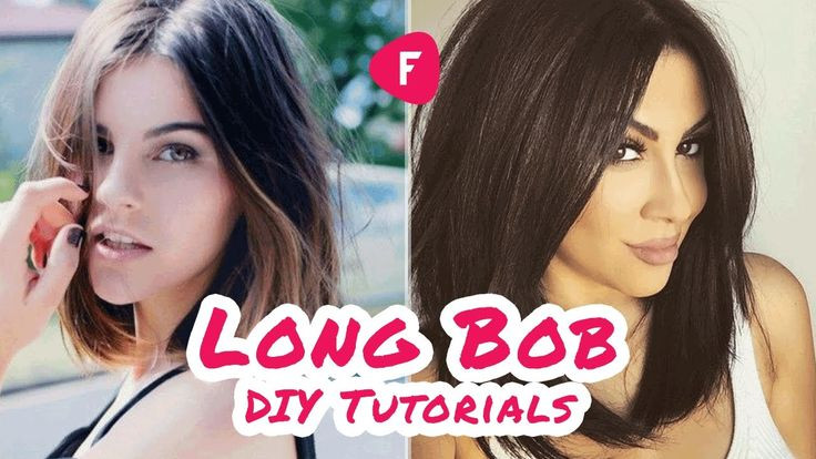 DIY Bob Haircut
 How to Cut Your Own Hair Long Bob DIY Tutorials
