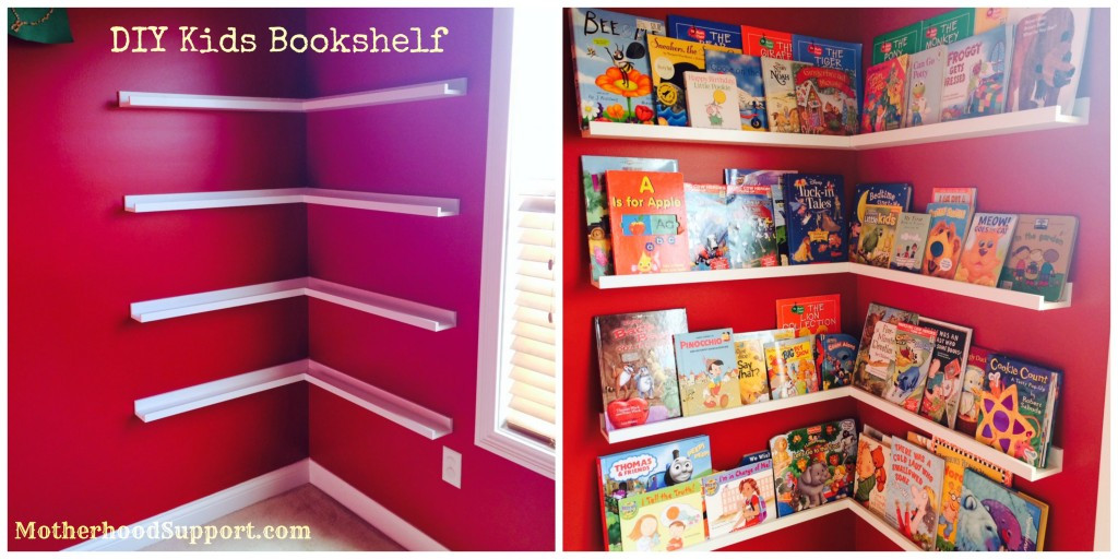 DIY Bookshelf For Kids
 Kids Playroom Design Ideas & Storage Tips Motherhood