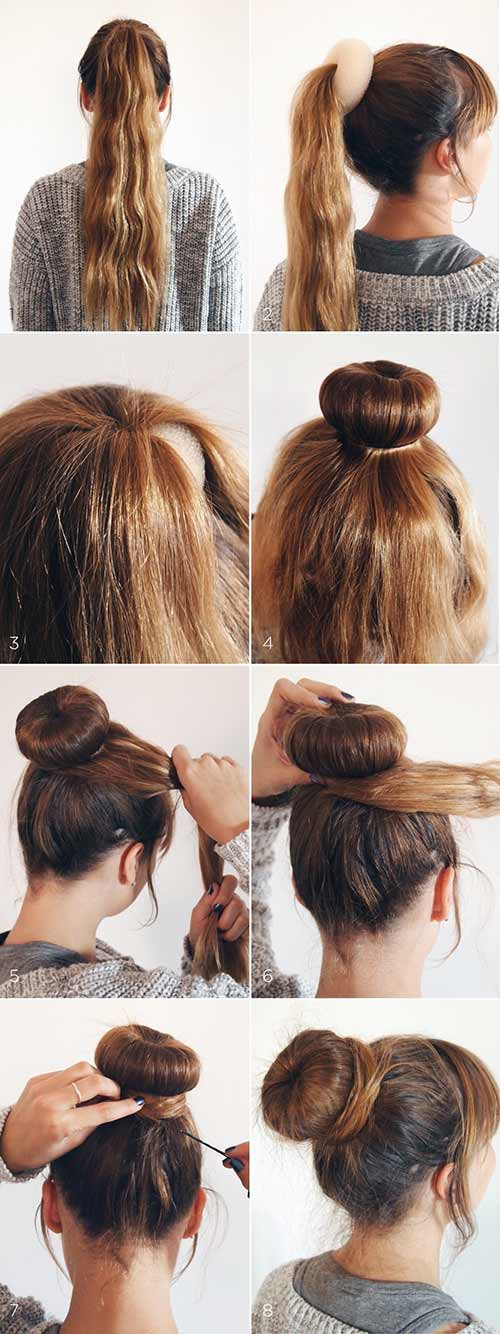 DIY Bun Hairstyle
 Easy DIY Messy bun hairstyle for every outfit Makeup