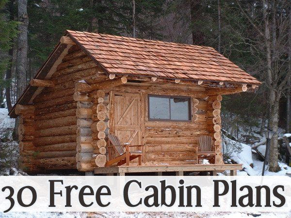 DIY Cabins Plans
 30 Free Cabin Plans for DIY ers