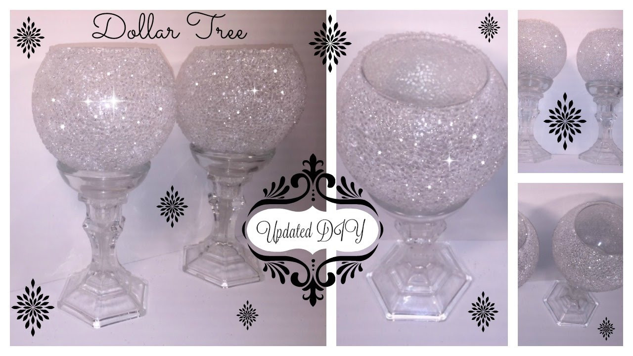 DIY Candle Holders Wedding
 DIY UPDATED FROSTED BLING CANDLE HOLDER WEDDINGS