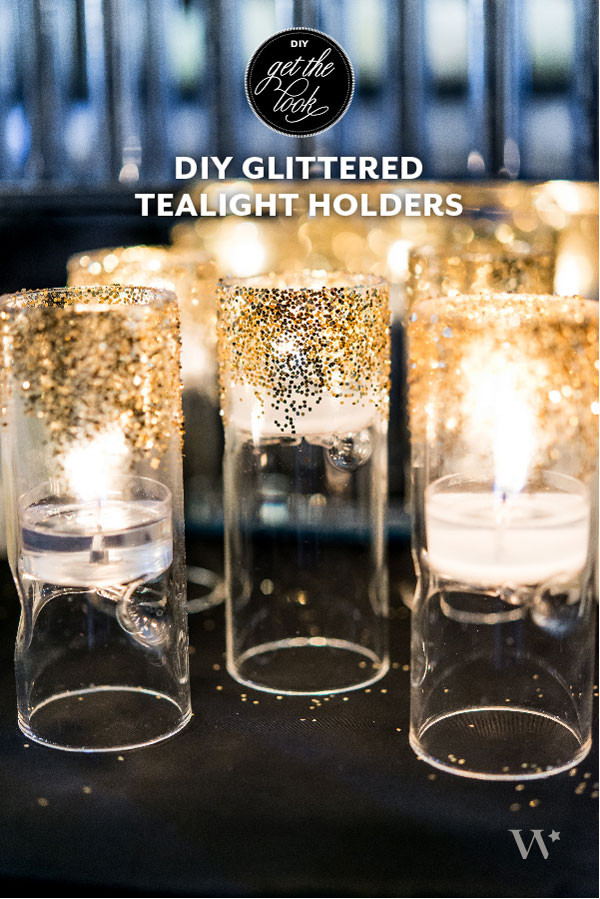 DIY Candle Holders Wedding
 DIY Wedding Decor Ideas A Touch of Art Deco Gold The