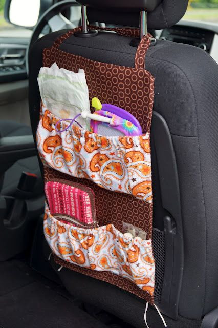 DIY Car Organizer
 29 best Sewing for the car & other fabric organizers