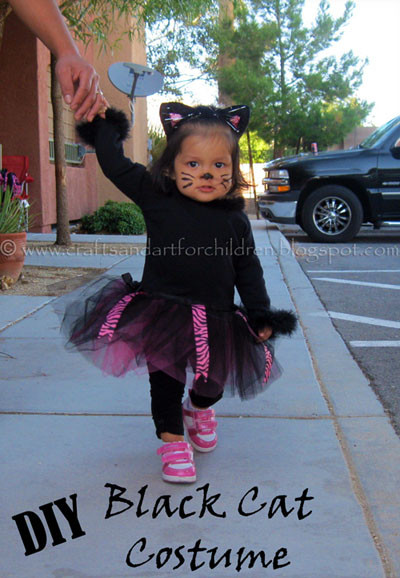 DIY Cat Costume For Kids
 Holiday Sewing and Crafting Ideas Tutorials and Recipes