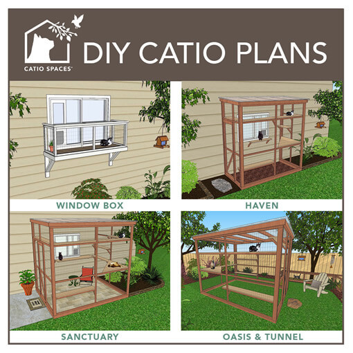 DIY Cat Enclosure Plans
 It’s Easy to Build a DIY Catio for Your Cat Catio Spaces