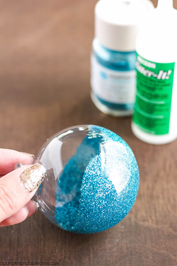 DIY Christmas Ball Ornaments
 DIY Glitter Ornaments best glue to use A Pumpkin And A