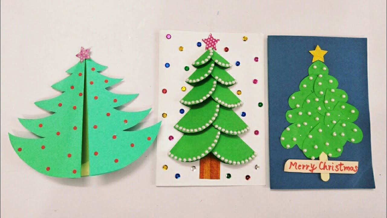 DIY Christmas Card For Kids
 3 DIY Christmas Cards for Kids Handmade Christmas Greeting