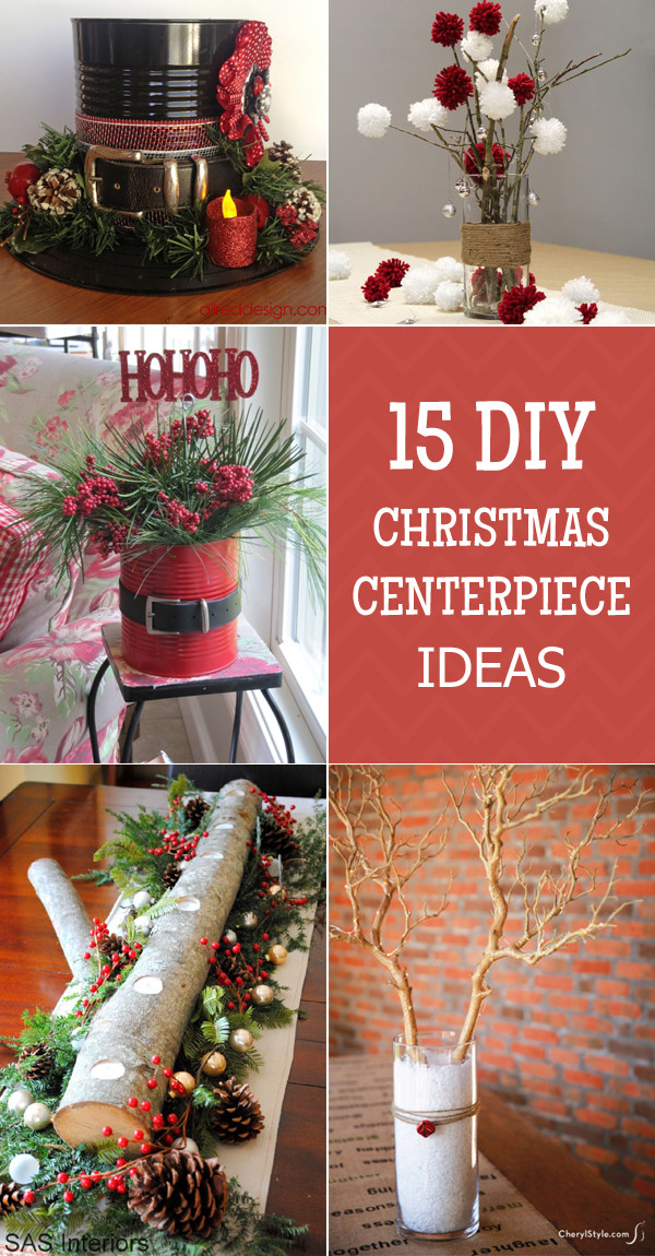 DIY Christmas Centerpieces Cheap
 15 Easy And Stunning Christmas Centerpiece Ideas