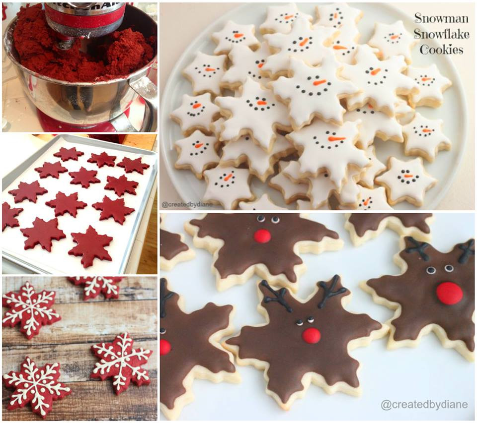 DIY Christmas Cookies
 Wonderful DIY Christmas Snowflake Cookies