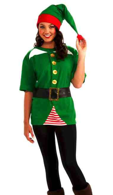 DIY Christmas Elf Costumes
 Adult Uni Jolly Elf Costume Kit