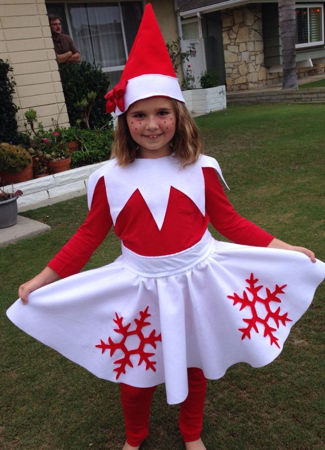 DIY Christmas Elf Costumes
 Pin by Misty & Mostly Genevieve Wykes on Elf on the shelf
