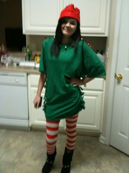 DIY Christmas Elf Costumes
 Pin by Kayla Anderson on Clothes