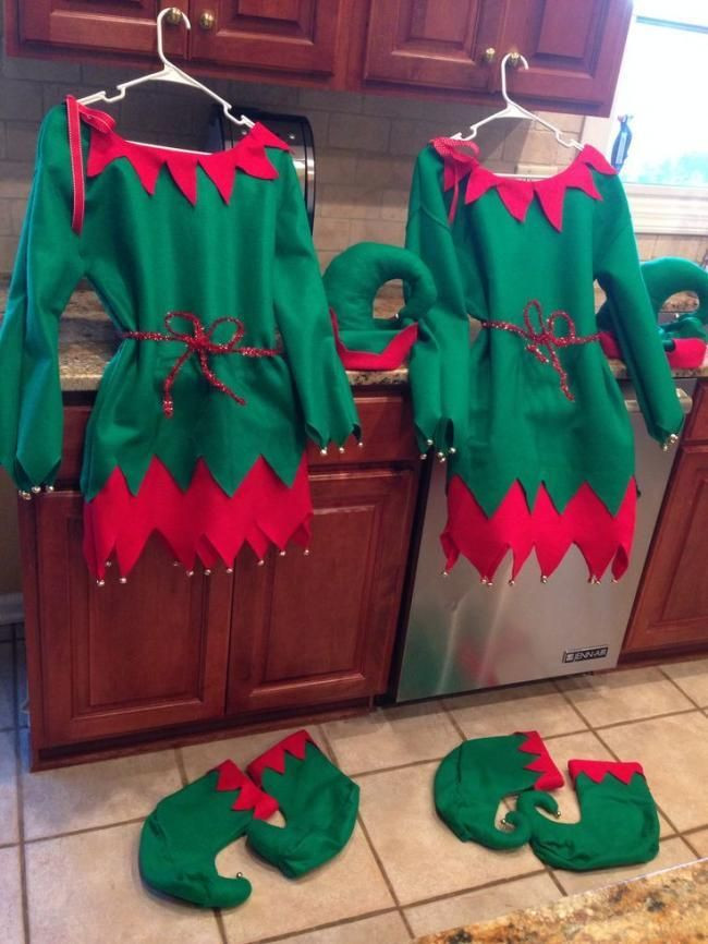 DIY Christmas Elf Costumes
 Homemade Elf Costume Ideas