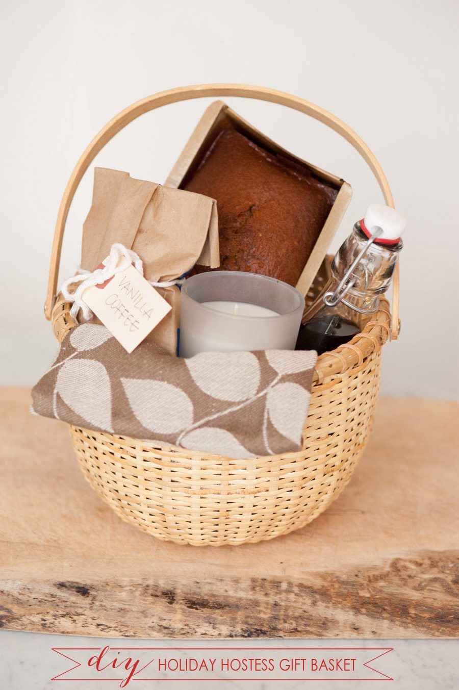 DIY Christmas Gift Basket
 DIY Holiday Hostess Gift Basket The Sweetest Occasion