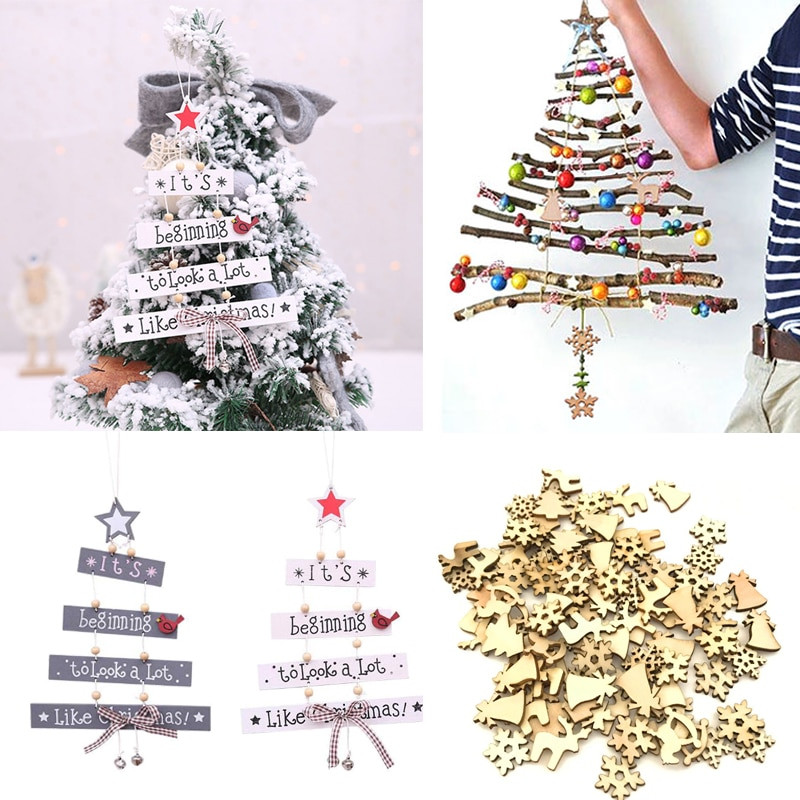 Diy Christmas Gift Ideas 2020
 Christmas Tree Decorations Wood Crafts Xmas Tree Hanging