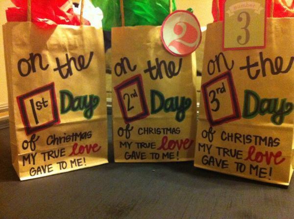 DIY Christmas Gifts For Husband
 12 days of Christmas for your spouse