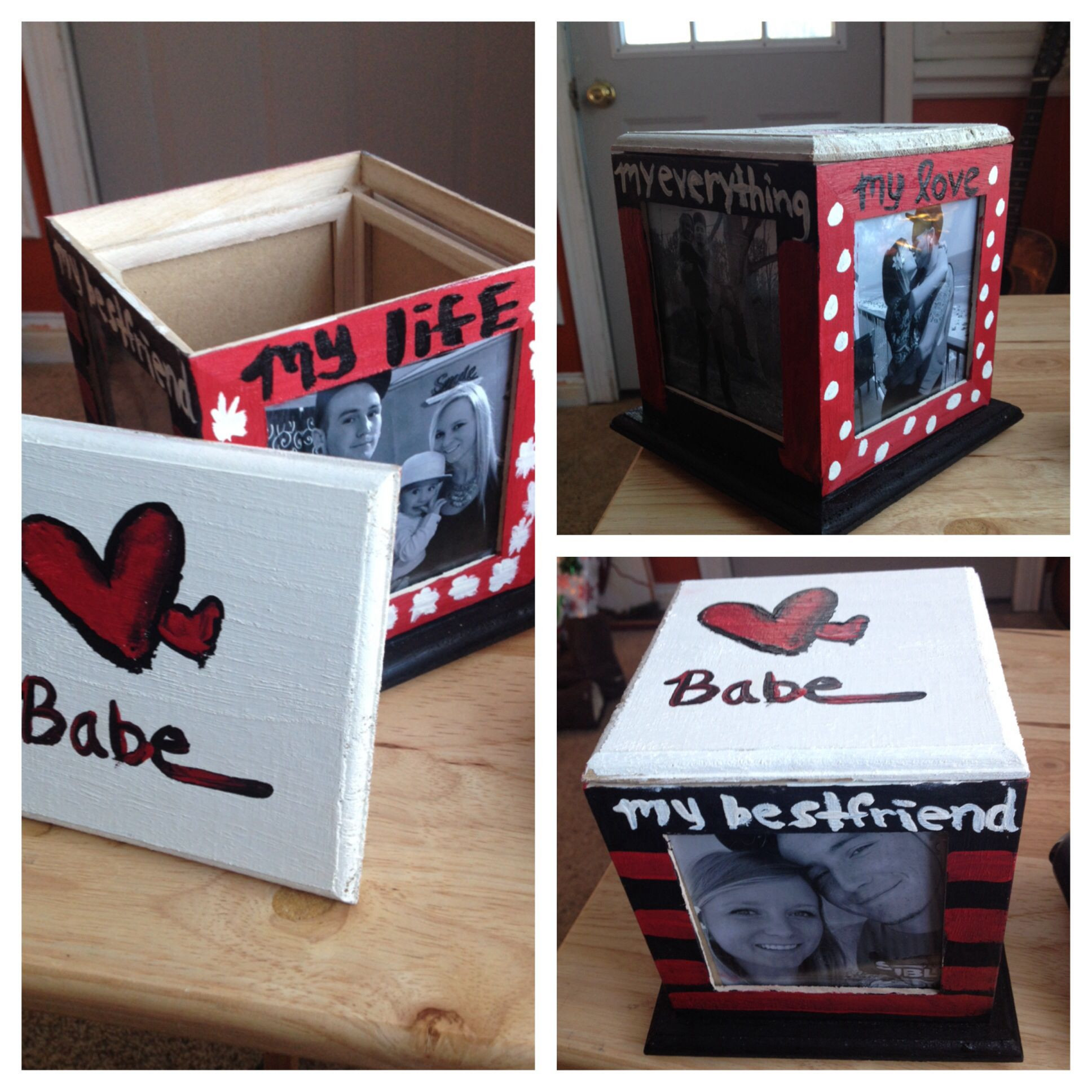 DIY Christmas Gifts For Husband
 Cheap DIY present for boyfriend made this for Dan for