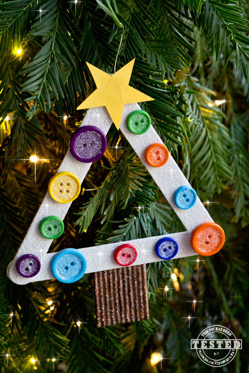 Diy Christmas Ornaments For Kids
 DIY Kids Christmas Tree Ornament TGIF This Grandma is Fun