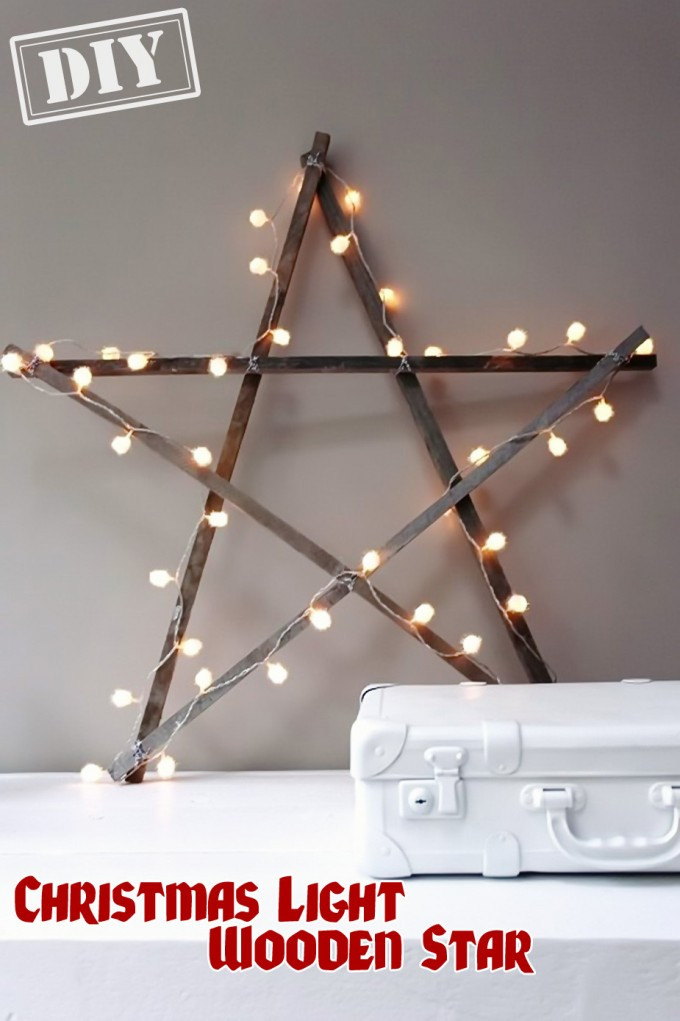 DIY Christmas Star
 DIY Craft Easy Ideas For Your "Decor A Happy Life" Project