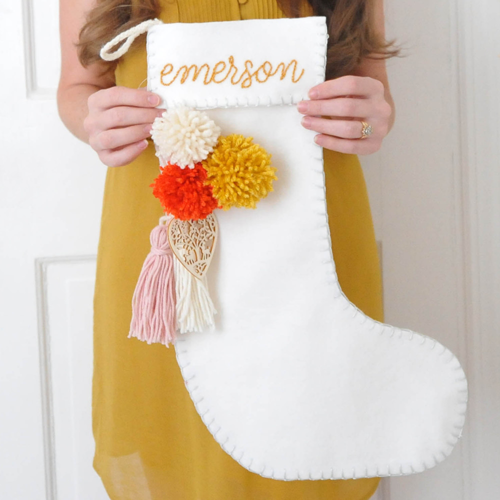 DIY Christmas Stocking
 a new bloom diy and craft projects home interiors