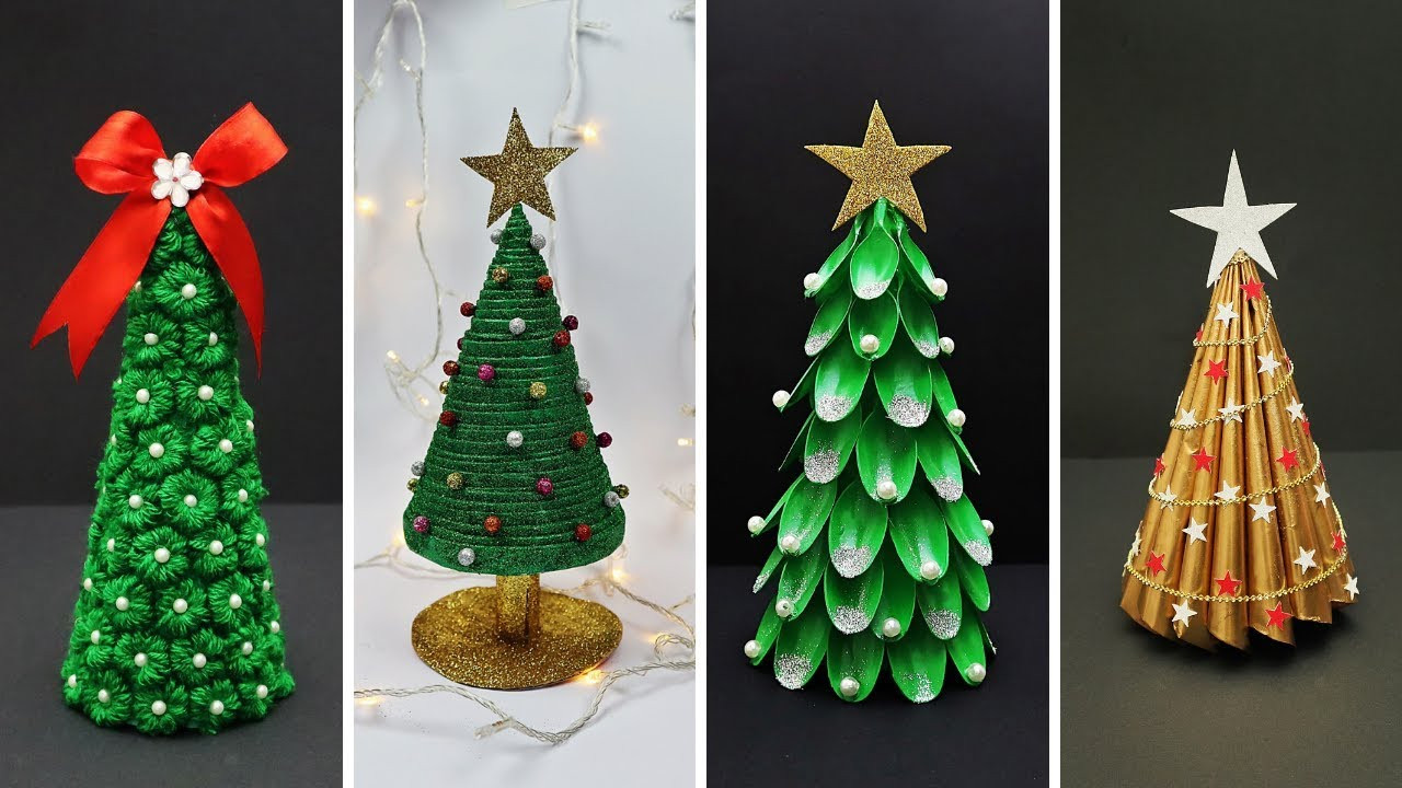 DIY Christmas Tree Ideas
 4 Easy DIY Christmas Tree Ideas Best Out of Waste