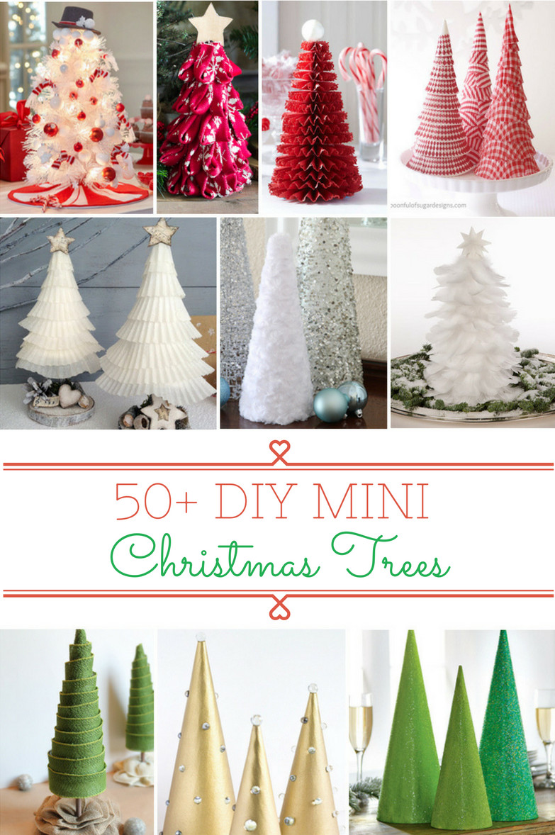 DIY Christmas Tree Ideas
 50 DIY Mini Christmas Trees Prudent Penny Pincher
